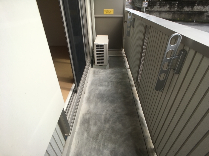 11/26 バルコニー