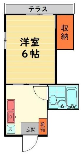 フラッツ武蔵野の間取り