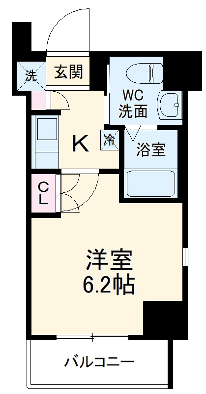 リヴシティ横濱弘明寺弐番館の間取り
