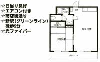 マ・メゾン・ド・アキラ２１の間取り