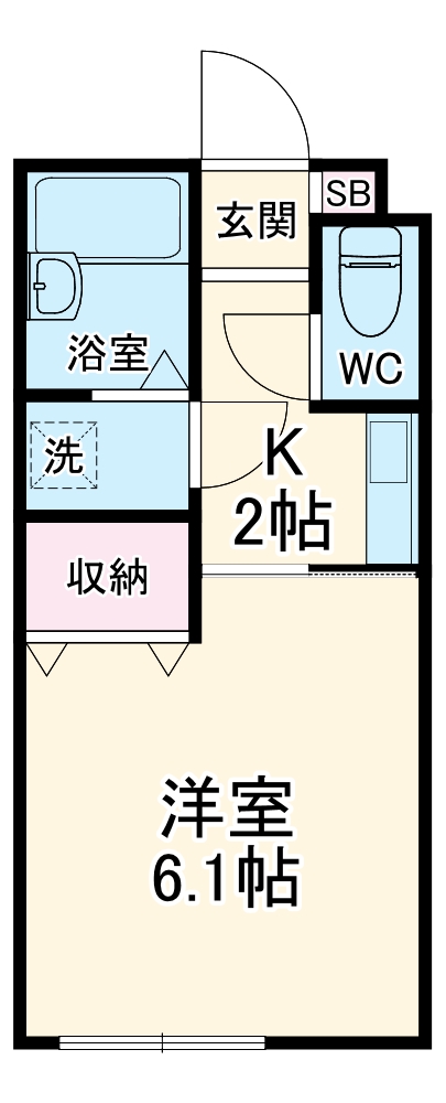 グラナーダ湘南の間取り
