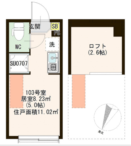 magnoliaの間取り
