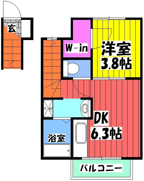 アンフィニの間取り
