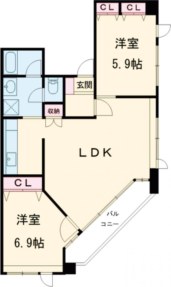 サウンド小岩の間取り