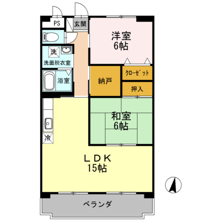 ファインビレッジの間取り