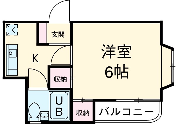 エトワール国立の間取り