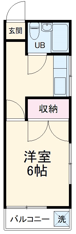 幕張ピュアーハウスの間取り