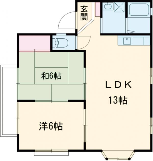 バウKSの間取り