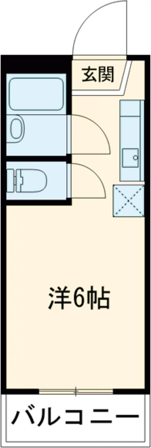 セントラルコーポ クロッカス館の間取り