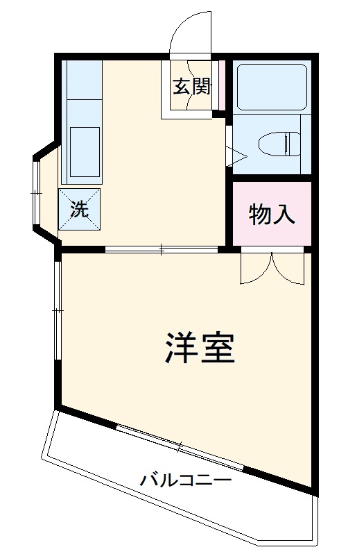 ラックスホーム本郷台の間取り