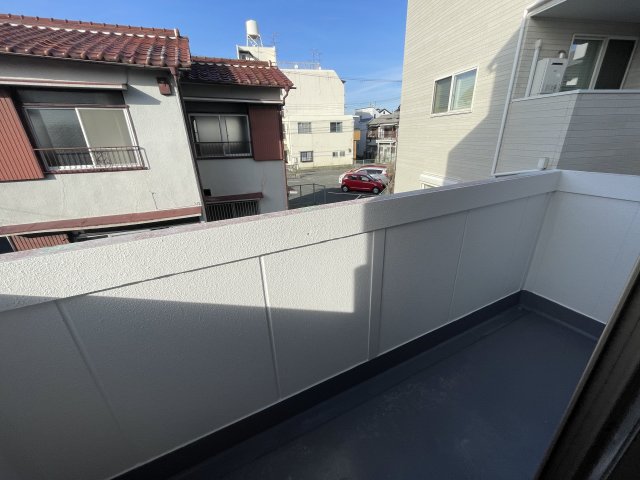 12/25 バルコニー