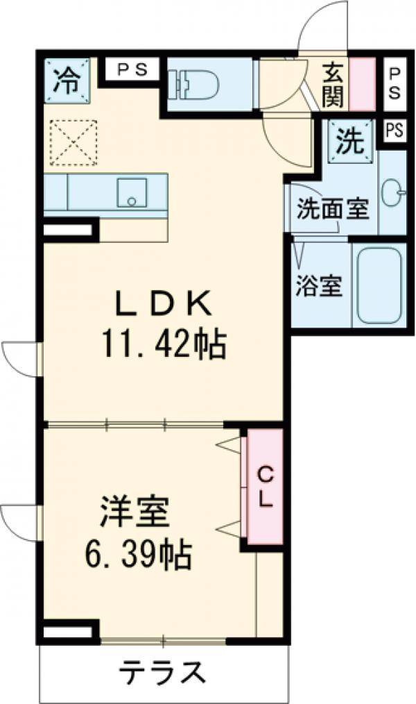ラリュール柴又の間取り