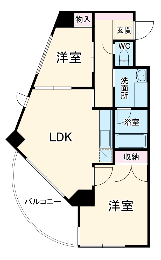 シマムラビルの間取り