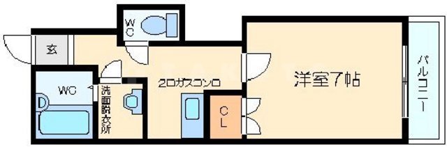 グロウパレスの間取り