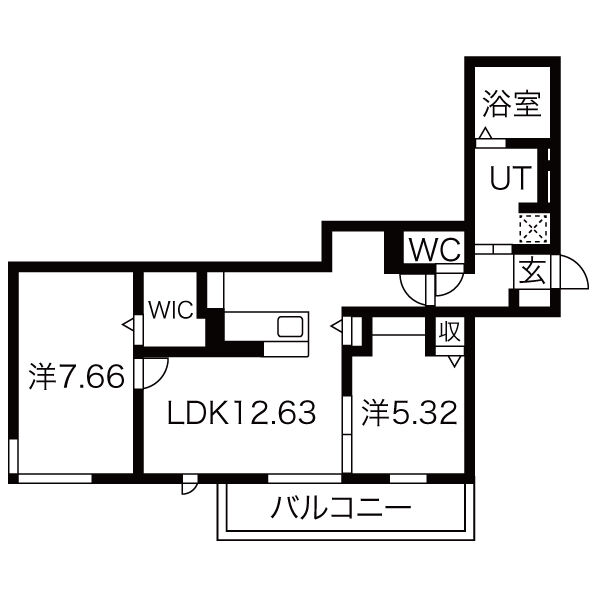 NC STYLE 知立 EASTの間取り