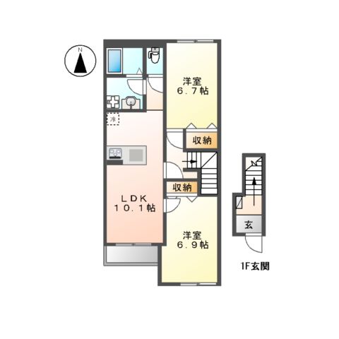 ハーモニーの間取り