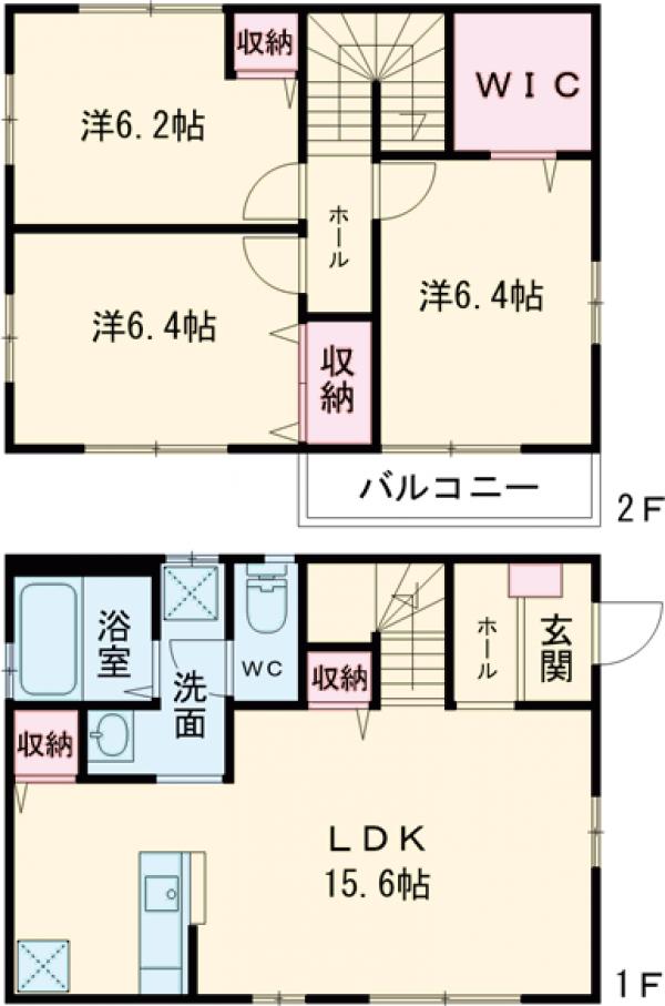 アルページュ上北台の間取り