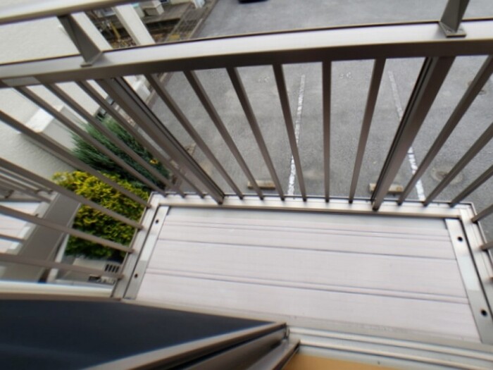 12/28 バルコニー