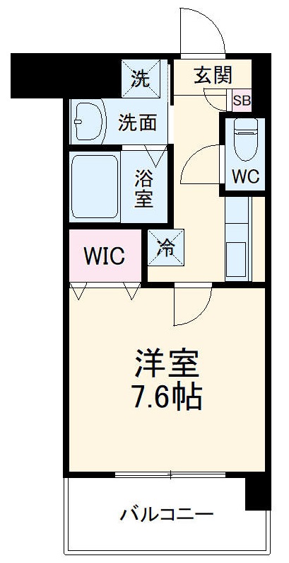ヴェルデⅠの間取り