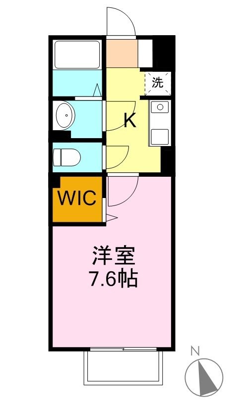 アミティエKATOの間取り