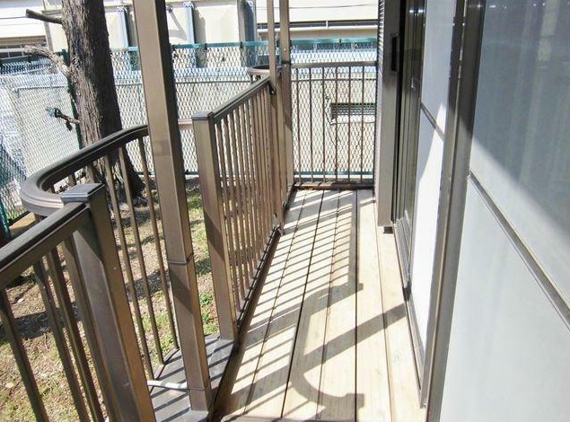 12/15 バルコニー