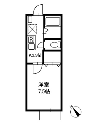 ハイテック新千葉の間取り