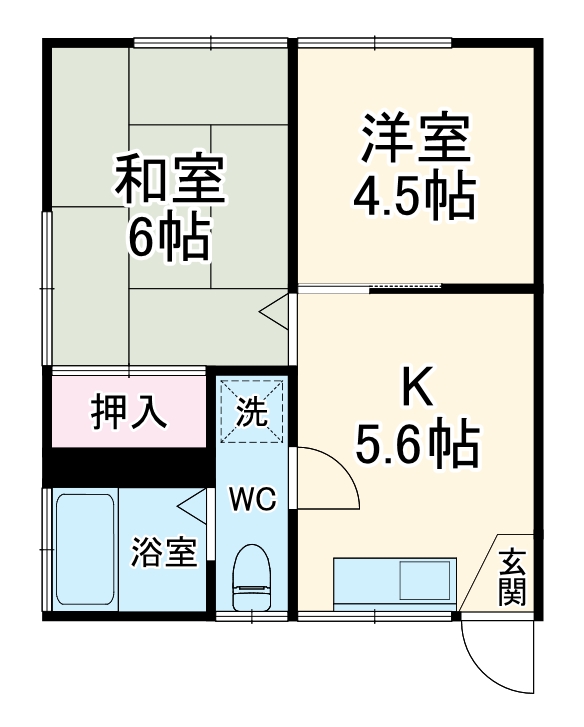 サンダルウッド横浜三ッ沢の間取り