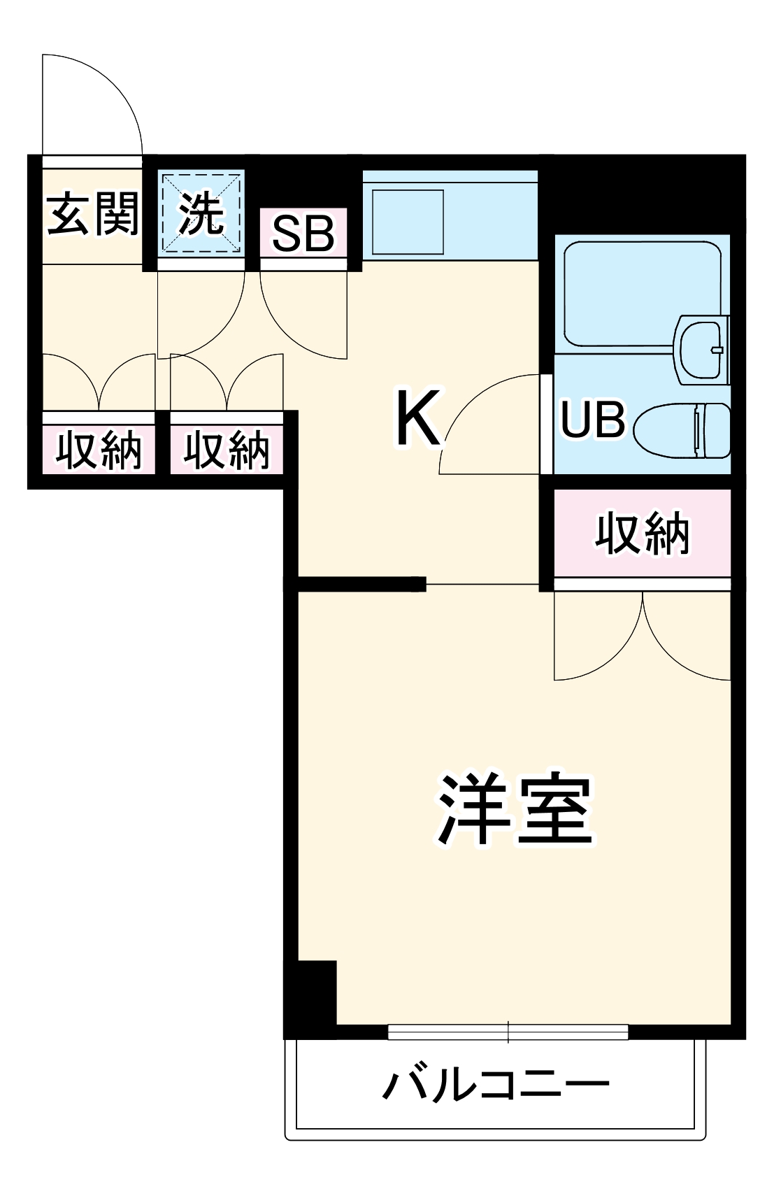 ジョイフル関内の間取り