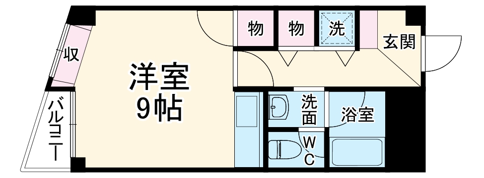メゾン・ド・ブルーコロネットの間取り