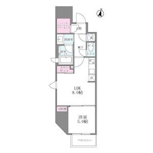 シーズンフラッツ梅田北の間取り