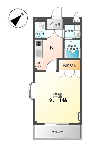 アビタッツィオーネの間取り