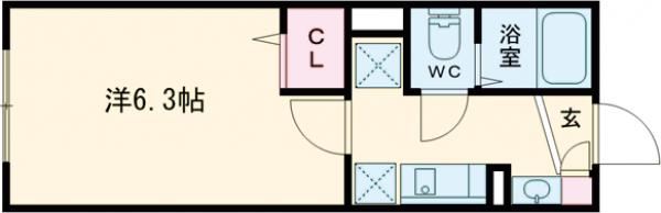 リーリオ堀切の間取り