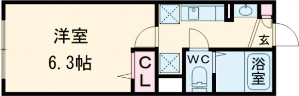 リーリオ堀切の間取り
