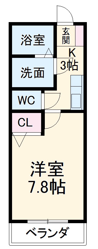グレイス豊明の間取り