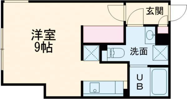 Lapule 明大前 の間取り