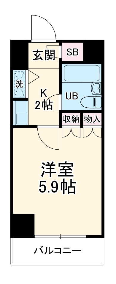 藤和シティコープ大倉山駅前の間取り