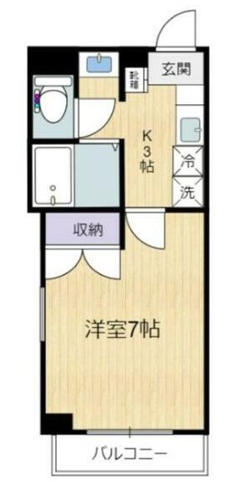 カーサ55の間取り