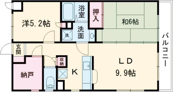 グランヴィオラの間取り