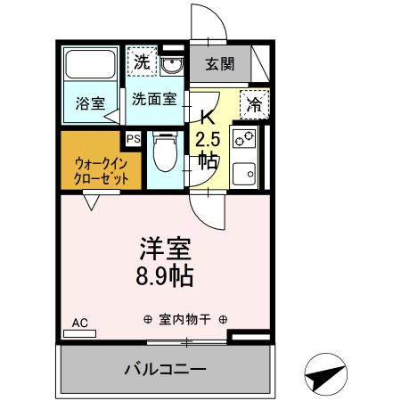 モンレーヴ住吉の間取り