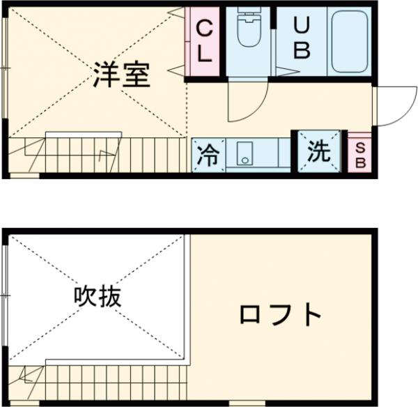 チトフナアパートメントの間取り