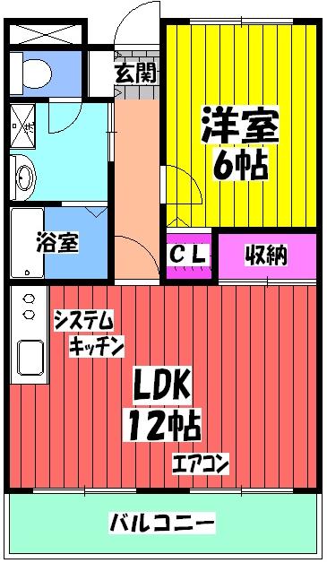 マスターズエル綾園20の間取り