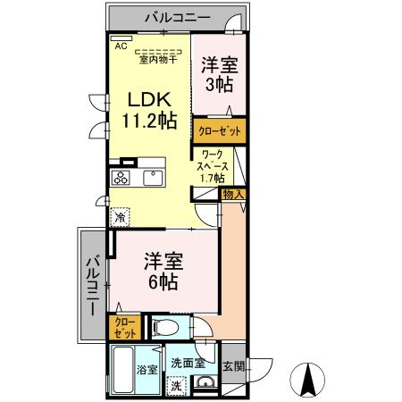 フェリーチェの間取り