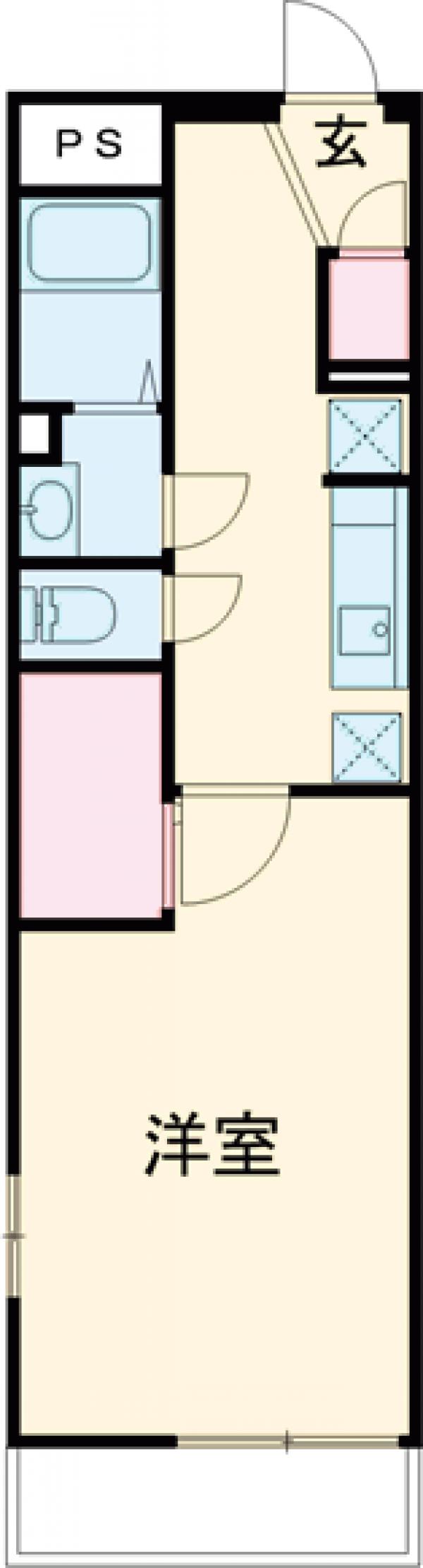 サードロック八王子の間取り