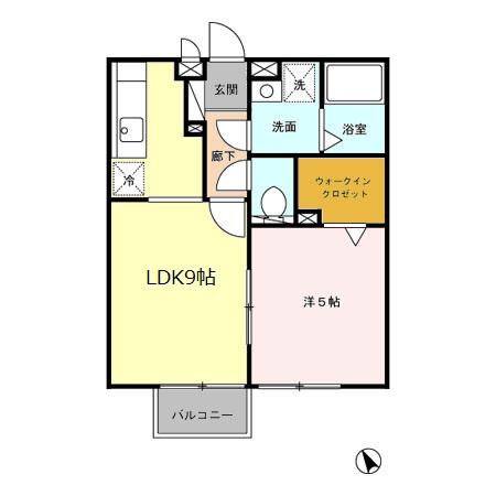 エクレールの間取り