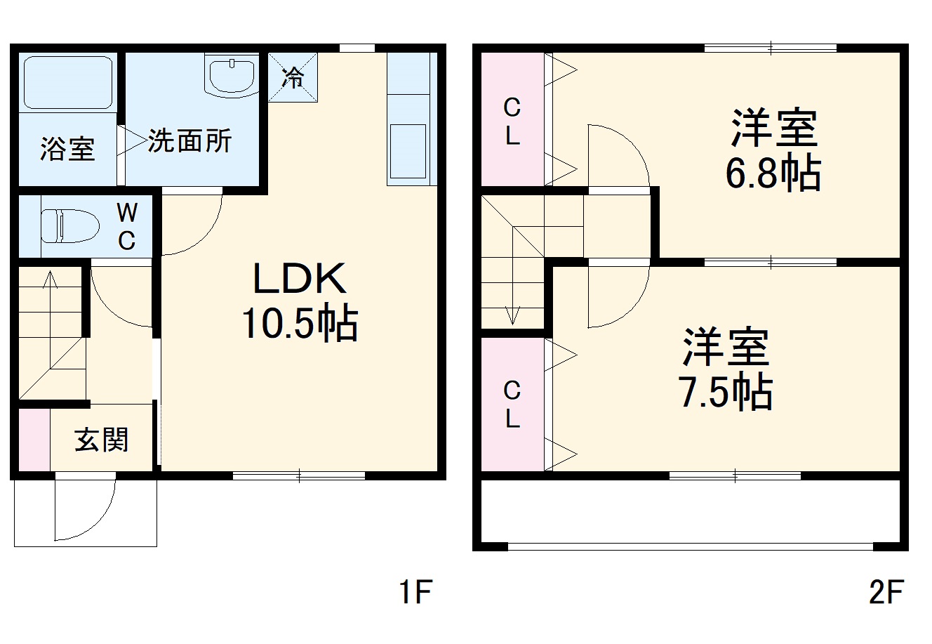 Ｋ・Ｕグランデ・103号室の間取り