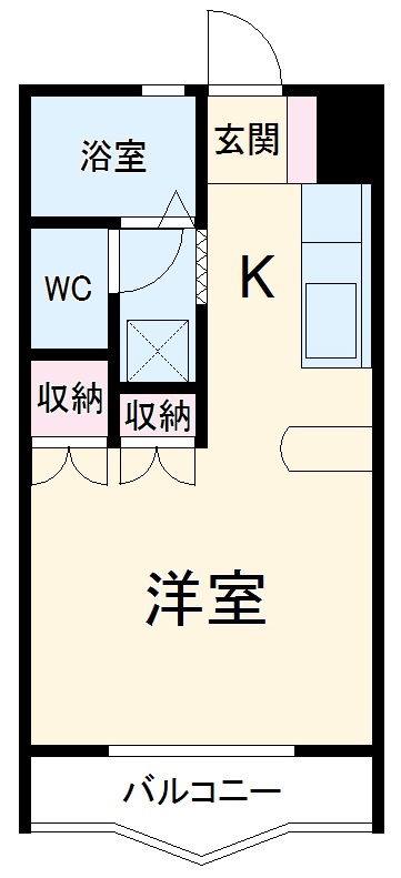 パインリーフ北郷の間取り