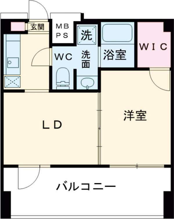 レスピール三鷹の間取り