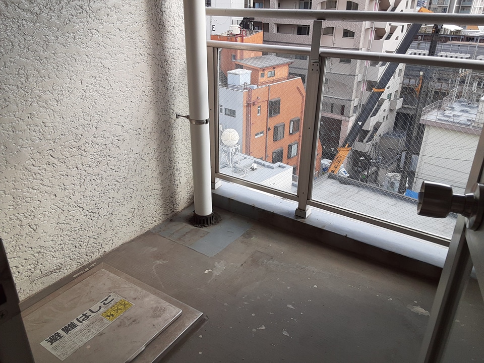 12/24 バルコニー