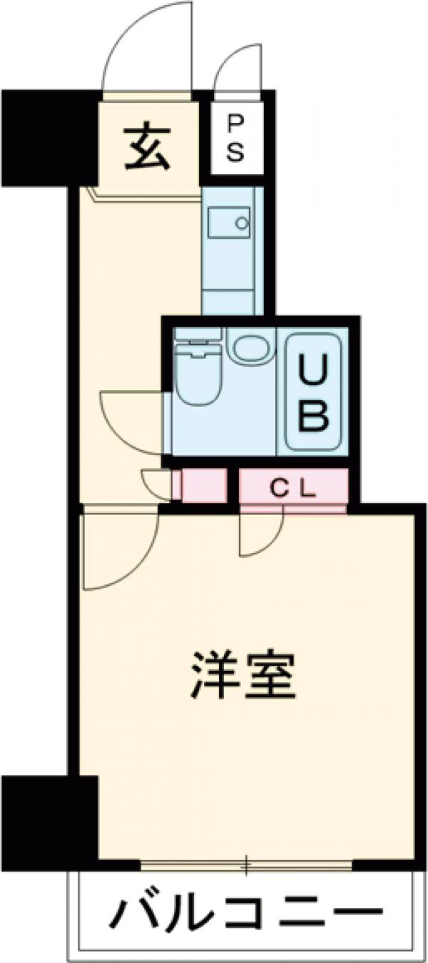 クレッセント武蔵小山の間取り