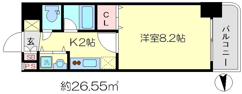 マジェスティの間取り